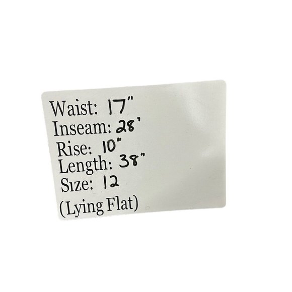 EUC TALBOTS Signature Size 12 Olive Green Pants Zippered Legs - Picture 11 of 11